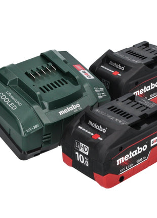 Metabo KS 18 LTX 66 BL Akku Handkreissäge 18 V 165 mm + 2x Akku 10,0 Ah + Ladegerät + metaBOX