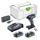 Festool TID 18 HPC 4.0 I-Plus akumulatorowy klucz udarowy 18 V 180 Nm 1/4