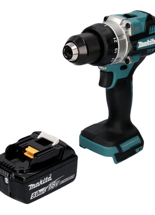 Makita DDF 486 T1 taladro atornillador inalámbrico 18 V 130 Nm sin escobillas + 1x batería 5,0 Ah - sin cargador