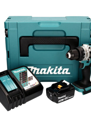 Makita DDF 486 RF1J Perceuse-visseuse sans fil 18 V 130 Nm Brushless + 1x batterie 3,0 Ah + chargeur + Makpac