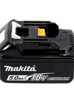 Makita DDF 486 T1J taladro atornillador inalámbrico 18 V 130 Nm sin escobillas + 1x batería 5,0 Ah + Makpac - sin cargador