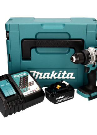 Makita DDF 486 RT1J Akku Bohrschrauber 18 V 130 Nm Brushless + 1x Akku 5,0 Ah + Ladegerät + Makpac