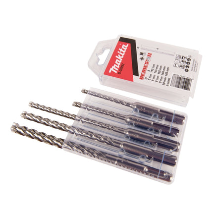 Akumulatorowa młotowiertarka Makita DHR 241 Z 18 V 2,0 J SDS plus + 5-częściowy zestaw wierteł - bez akumulatora, bez ładowarki