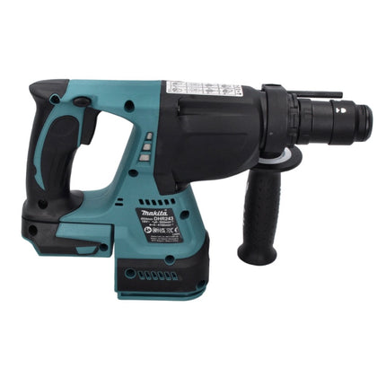 Makita DHR 243 Z Akumulatorowa wiertarko-wkrętarka udarowa 18 V 2,0 J SDS plus Brushless + 5-częściowy zestaw wierteł - bez akumulatora, bez ładowarki