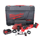 Milwaukee M18 FMT-201X FUEL multiherramienta a batería 18 V sin escobillas + 1x batería 2.0 Ah + set de accesorios 7 piezas + caja HD - sin cargador