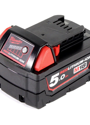 Milwaukee M18 FMT-501X FUEL multiherramienta a batería 18 V sin escobillas + 1x batería 5.0 Ah + set de accesorios 7 piezas + caja HD - sin cargador