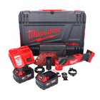 Milwaukee M18 FMT-602X FUEL multiherramienta a batería 18 V sin escobillas + 2x baterías 6.0 Ah + cargador + set de accesorios 7 piezas + caja HD