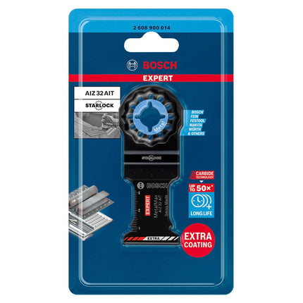 Bosch EXPERT AIZ 32 AIT Brzeszczot do cięcia wgłębnego Starlock 32 x 40 mm 5 szt. ( 2608900015 ) do metalu Carbide MetalMax - następca 2608662033