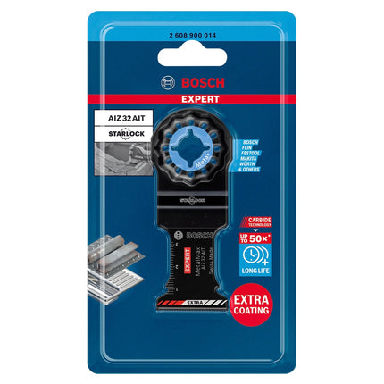 Bosch EXPERT AIZ 32 AIT brzeszczot do cięcia wgłębnego Starlock 32 x 40 mm 10 szt. ( 2608900016 ) do metalu Carbide MetalMax - następca 2608664473