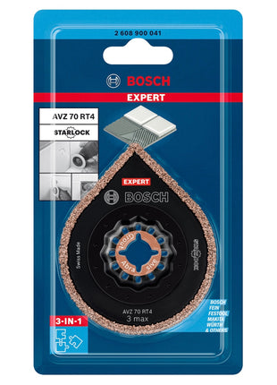 Bosch EXPERT 3 Max AVZ 70 RT4 ściągacz do zapraw Starlock 87 x 70 mm 1 szt. ( 2608900041 ) do zapraw z węglików spiekanych - następca 2608661757