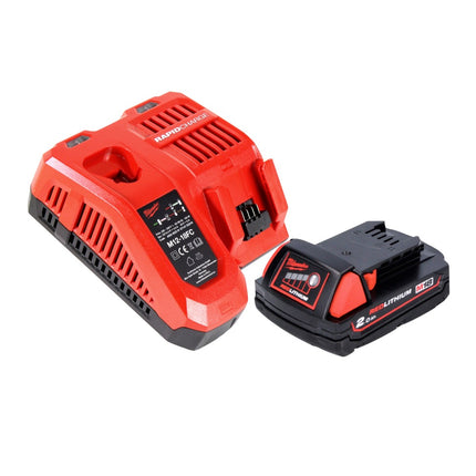 Milwaukee M18 BIW12-201FC akumulatorowy klucz udarowy 18 V 240 Nm 1/2" + 1x akumulator 2,0 Ah + ładowarka