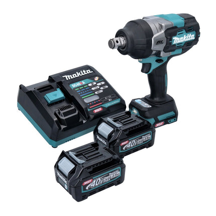 Makita TW 001 GD201 Akumulatorowy klucz udarowy 40 V maks. 1800 Nm Bezszczotkowy XGT + 2x akumulator 2,5 Ah + ładowarka