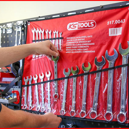 KS TOOLS Ringmaulschlüssel-Satz, abgewinkelt, 21-tlg 6-32mm ( 517.0043 ) - Toolbrothers