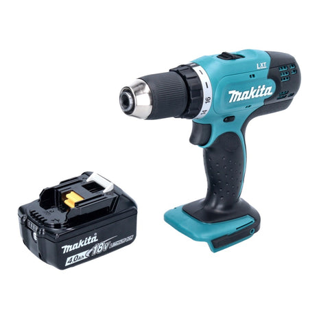 Makita DDF 453 M1 Akku Bohrschrauber 18 V 42 Nm + 1x Akku 4,0 Ah - ohne Ladegerät - Toolbrothers