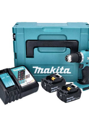 Makita DDF 453 RMJ Akku Bohrschrauber 18 V 42 Nm + 2x Akku 4,0 Ah + Ladegerät + Makpac - Toolbrothers