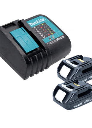 Makita DHP 453 SY Akku Schlagbohrschrauber 18 V 42 Nm + 2x Akku 1,3 Ah + Ladegerät - Toolbrothers