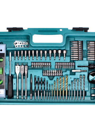 Makita DHP 485 STX5 Akku Schlagbohrschrauber 18 V 50 Nm Brushless + 1x Akku 5,0 Ah + Ladegerät + 101 tlg. Zubehör Set + Koffer