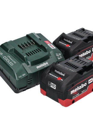 Metabo KHA 18 LTX BL 40 Akku Kombi Hammer 18 V 8,6 J SDS max Brushless + 2x Akku 8,0 Ah + Ladegerät + Koffer