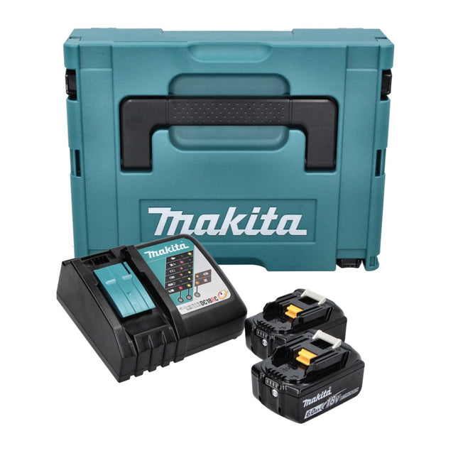 Zestaw Makita Power Source Kit 18 V ( 198116-4 ) z 2x BL 1860 B + ładowarka DC 18 RC + Makpac