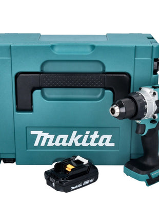 Makita DHP 486 A1J Akumulatorowa wiertarko-wkrętarka udarowa 18 V 130 Nm bezszczotkowa + 1x akumulator 2,0 Ah + Makpac - bez ładowarki