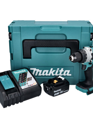 Makita DHP 486 RF1J akumulatorowa wiertarko-wkrętarka udarowa 18 V 130 Nm bezszczotkowa + 1x akumulator 3,0 Ah + ładowarka + Makpac