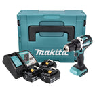 Makita DDF 484 RT3J Akku Bohrschrauber 18 V 54 Nm Brushless + 3x Akku 5,0 Ah + Ladegerät + Makpac