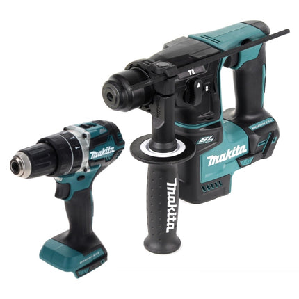 Akumulatorowy zestaw Combo Makita DLX 2278 Brushless + wiertarka udarowa DHP 484 54 Nm + wiertarka udarowa DHR 171 1,2 J Solo - bez akumulatora, bez ładowarki