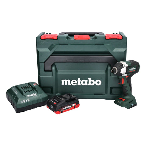 Metabo SSD 18 LT 200 BL Akku Schlagschrauber 18 V 200 Nm 1/4" Brushless + 1x Akku 4,0 Ah + Ladegerät + metaBOX