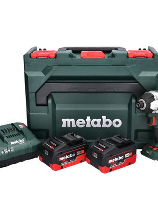 Metabo SSD 18 LT 200 BL Akku Schlagschrauber 18 V 200 Nm 1/4" Brushless + 2x Akku 8,0 Ah + Ladegerät + metaBOX