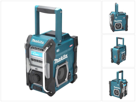 Makita MR 003 GZ radio de obra con batería 12 V - 40 V DAB DAB+ FM 3,5 mm AUX USB IP64 - sin batería, sin cargador