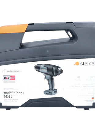 Steinel mobile heat MH 5 Akku Heißluftgebläse 18 V 50 - 500 °C CAS + 1x Akku 8,0 Ah + Koffer - ohne Ladegerät