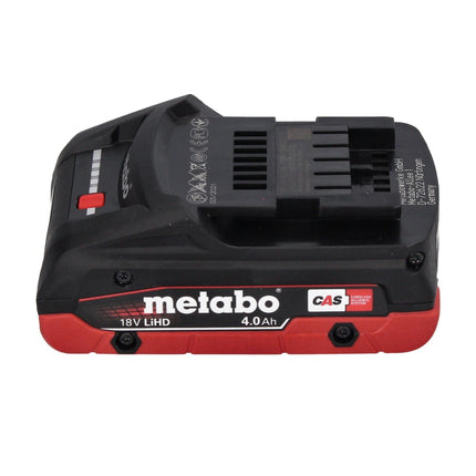 Metabo SXA 18 LTX 125 BL akumulatorowa szlifierka oscylacyjna bezszczotkowa 18 V 125 mm + 1x akumulator 4,0 Ah + metaBOX - bez ładowarki