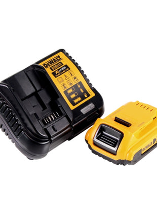 DeWalt DCL 045 D1 Akku Lampe LED KFZ Leuchte 12 / 18 V 1700 lm 0-360 Grad drehbare Halterung + 1x Akku 2,0 Ah + Ladegerät