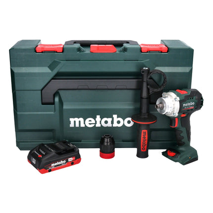 Metabo BS 18 LTX BL Q I Akumulatorowa wiertarko-wkrętarka 18 V 130 Nm bezszczotkowa + 1x akumulator 4,0 Ah + metaBOX - bez ładowarki