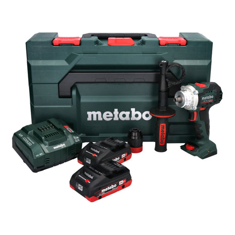 Metabo BS 18 LTX BL Q I Akku Bohrschrauber 18 V 130 Nm Brushless + 2x Akku 4,0 Ah + Ladegerät + metaBOX