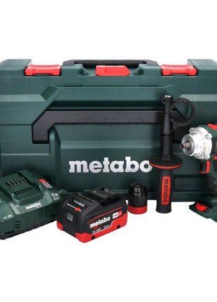 Metabo BS 18 LTX BL QI taladro atornillador a batería 18 V 130 Nm sin escobillas + 1x batería 5,5 Ah + cargador + metaBOX