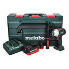 Metabo BS 18 LTX BL Q I Akumulatorowa wiertarko-wkrętarka 18 V 130 Nm bezszczotkowa + 1x akumulator 8,0 Ah + ładowarka + metaBOX