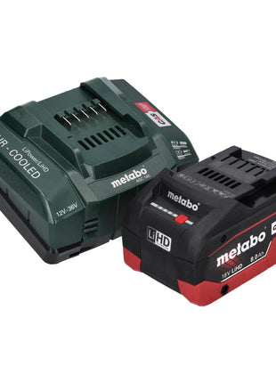 Metabo BS 18 LTX BL Q I Akumulatorowa wiertarko-wkrętarka 18 V 130 Nm bezszczotkowa + 1x akumulator 8,0 Ah + ładowarka + metaBOX