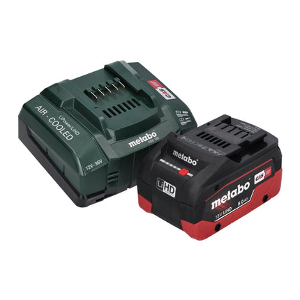 Metabo BS 18 LTX BL Q I Akumulatorowa wiertarko-wkrętarka 18 V 130 Nm bezszczotkowa + 1x akumulator 8,0 Ah + ładowarka + metaBOX