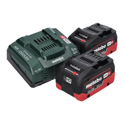 Metabo BS 18 LTX BL Q I Akumulatorowa wiertarko-wkrętarka 18 V 130 Nm bezszczotkowa + 2x akumulator 8,0 Ah + ładowarka + metaBOX