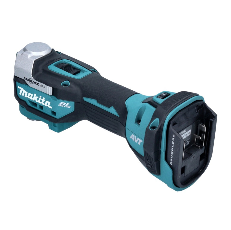 Akumulatorowe narzędzie wielofunkcyjne Makita DTM 52 Z 18 V Starlock Max Brushless Solo - bez akumulatora, bez ładowarki