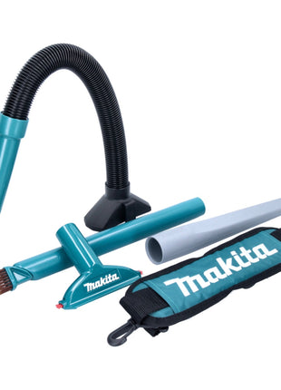 Makita DCL 184 RA aspirador inalámbrico 18 V 54 mbar 0,5 l + 2x baterías 2,0 Ah + cargador