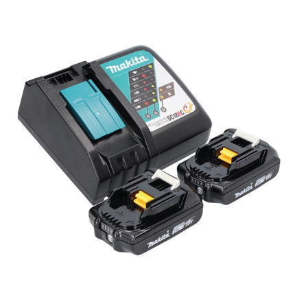 Odkurzacz akumulatorowy Makita DCL 280 FRA 18 V bezszczotkowy + 2x akumulator 2,0 Ah + ładowarka