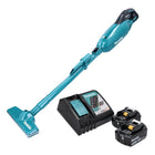 Makita DCL 280 FRF Akku Staubsauger 18 V Brushless + 2x Akku 3,0 Ah + Ladegerät