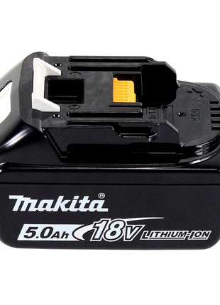 Aspirador de batería Makita DCL 280 FT1 18 V sin escobillas + 1x batería 5,0 Ah - sin cargador