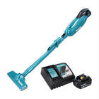 Aspirador a batería Makita DCL 280 FRG1 18 V sin escobillas + 1x batería 6,0 Ah + cargador