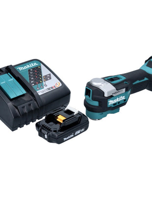 Makita DTM 52 RA1 Akku Multifunktionswerkzeug 18 V Starlock Max Brushless + 1x Akku 2,0 Ah + Ladegerät