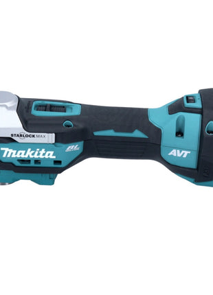 Makita DTM 52 RA1J Outil multifonctions sans fil 18 V Starlock Max Brushless + 1x batterie 2,0 Ah + chargeur + Makpac