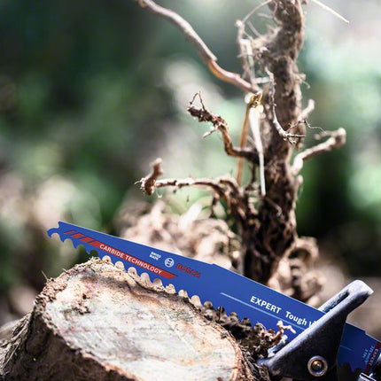 Bosch Expert S 1242 KHM Tough Wood Säbelsägeblatt 300 mm 3 TPI ( 2608900406 ) Carbide Technology