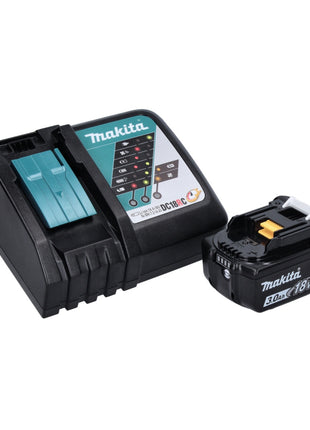 Akumulatorowa gwoździarka stojąca Makita DFN 350 RF1 18 V 15 - 35 mm + 1x akumulator 3,0 Ah + ładowarka